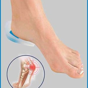 پد پاشنه سیلیکونی